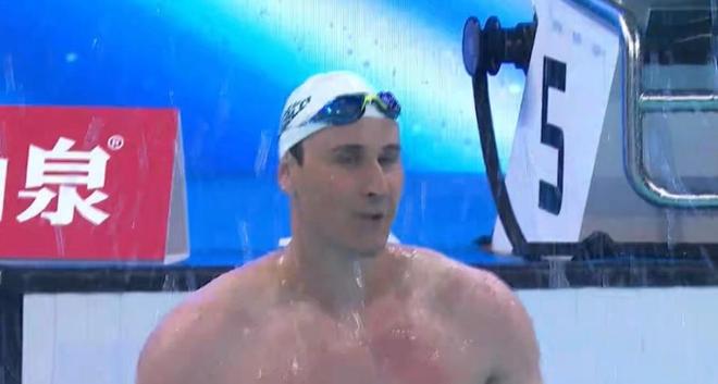 澳大利亚选手麦克沃伊中国游泳赛破50米自由泳世